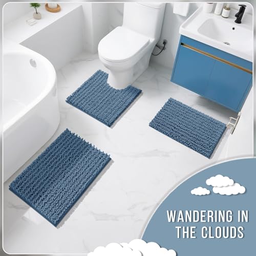 Bathroom Rugs Non Slip Washable