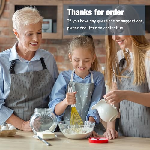 Yellow Silicone Whisk Set of 3 (3 Count)