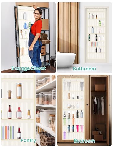 35 Pocket Door Hanging Cup Organizer Fit for Stanley Tumbler 30 40oz