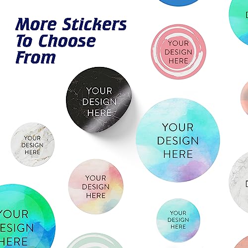 Custom Vinyl Stickers Your Image (100 Count)