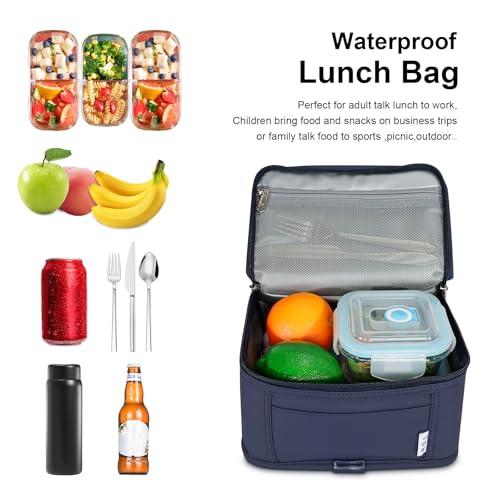 NOL Mini Insulated Lunch Bag for Women Men Kids