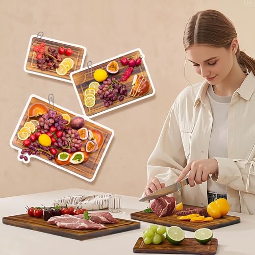 Bamboo Cutting Boards (3 Count)