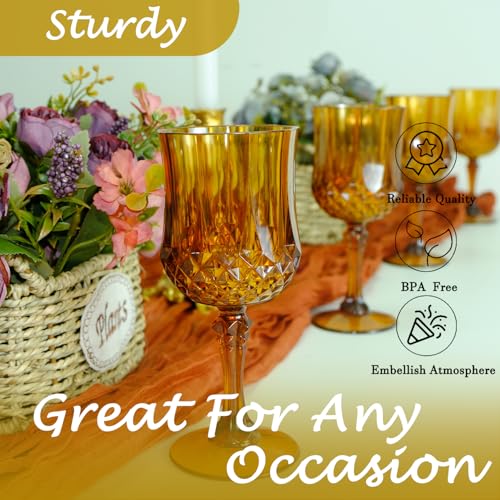12Pack Plastic Wine Glasses (12 Count)