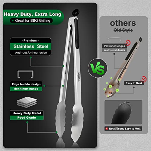17 Inch Extra Long Grill Tongs