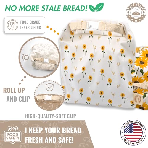 Reusable Bread Bag Set for Home Bakers (2 Count)