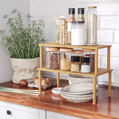 2 Pack Cabinet Organizer Shelf