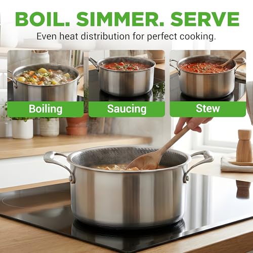 5 QT Stainless Steel Stew Pot