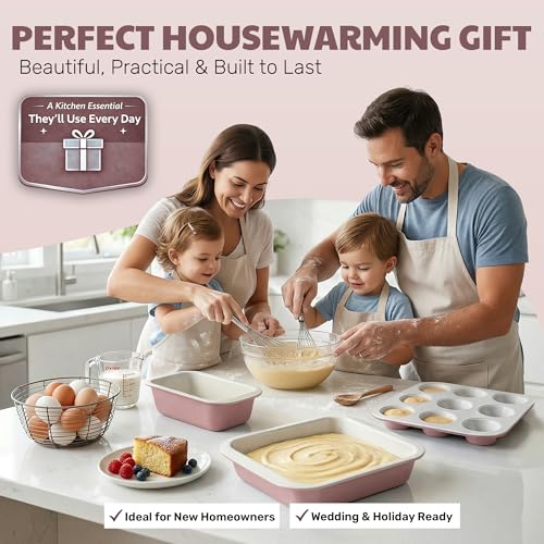 6 Pc Stackable Baking Pans Set (6 Count)