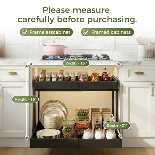 Expandable Pull Out Cabinet Organizer