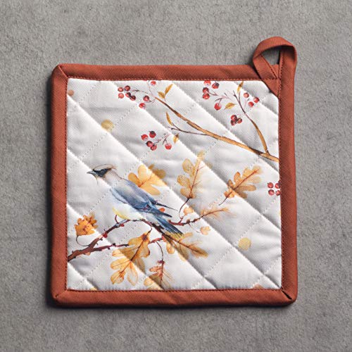100% Cotton Oven Mitt & Pot Holder Set
