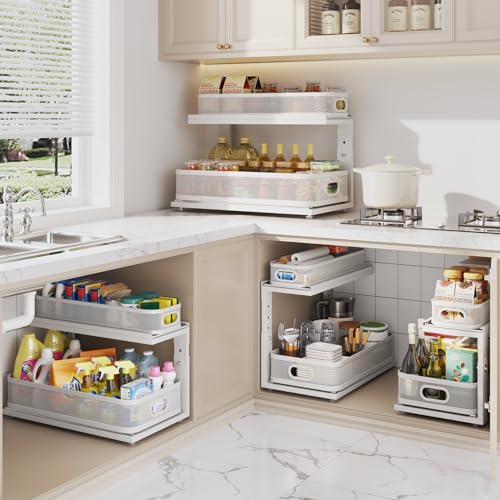 2 Pack 21IN Depth Under Sink Organizer With Next (2 Count)