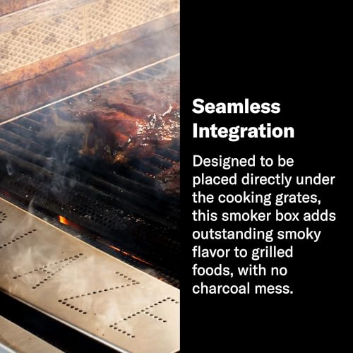 Stainless Steel Smoker Box for Gas Grills
