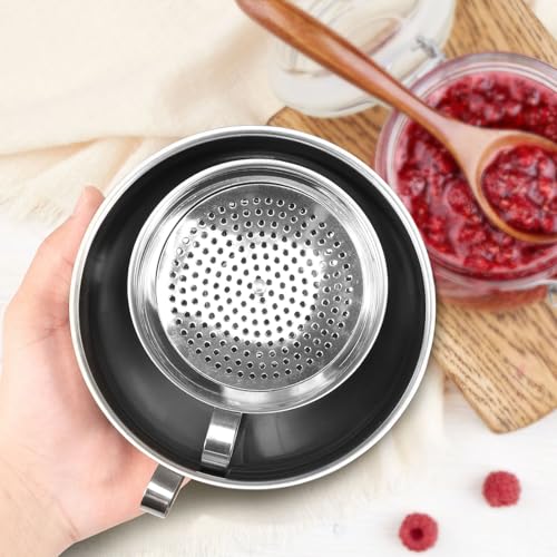 12 Piece Stainless Steel Canning Funnel Set with Strainers (12 Count)