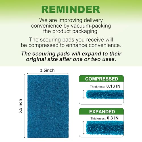 Non Scratch Scouring Pads (96 Count)