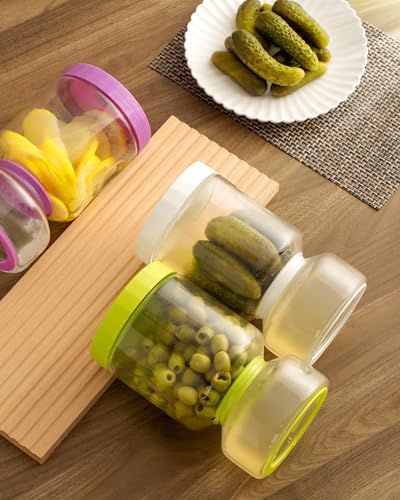 Pickle Jar with Strainer Flip (2 Count)