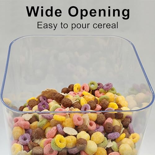 Cereal Dispenser Countertop with Lids (3 Count)