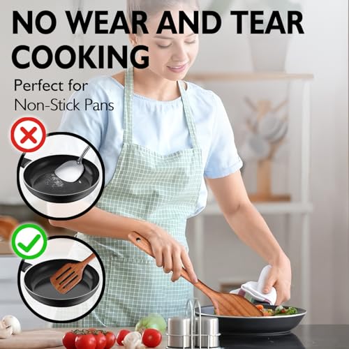 Wooden Spoons for Cooking 6 Piece (6 Count)