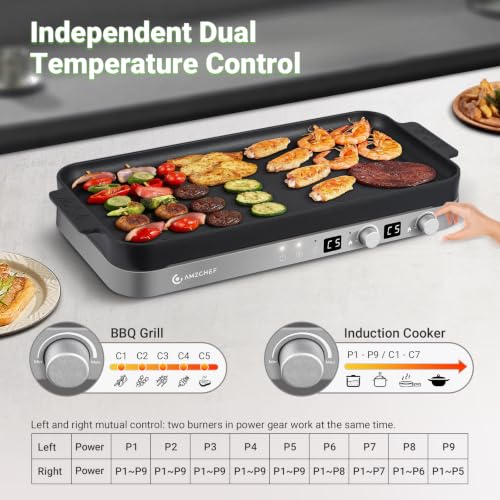 Double Induction Cooktop