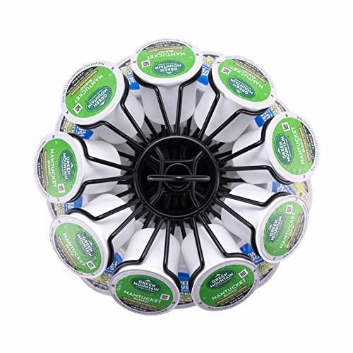 K Cup Storage Coffee Capsules Pod Holder Carousel Capsule Display Storage for k