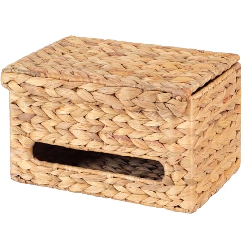 Trash Bag Holder with Scalloped Lid 13