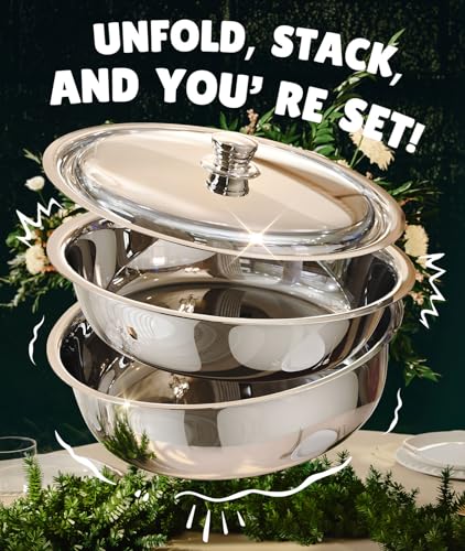 Chafing Dishes for Buffet 4 Pack