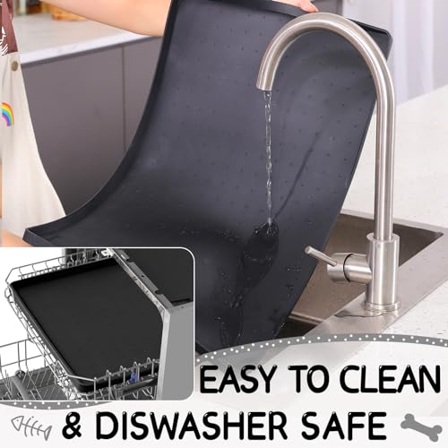 Silicone Cat & Dog Food Mat for Floors Waterproof
