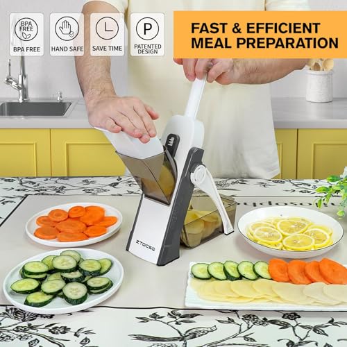 Safe Mandoline Slicer for Kitchen