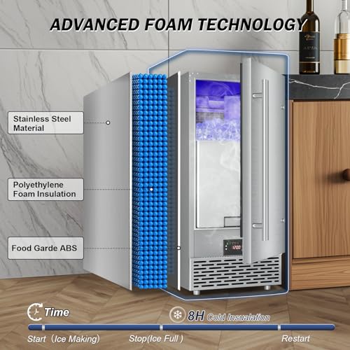 Under Counter Ice Maker Machine