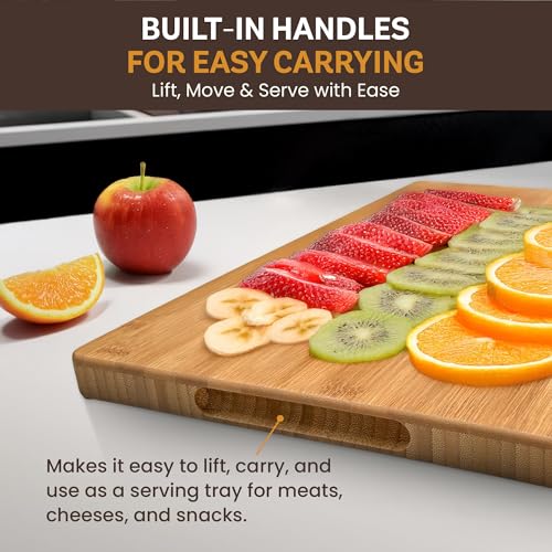 Wood Cutting Board for Kitchen