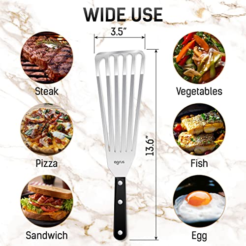 Fish Spatula Stainless Steel