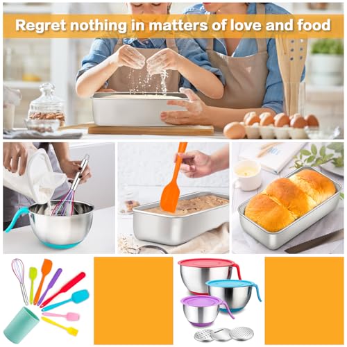 Stainless Steel Loaf Pan Set of 10 (10 Count)
