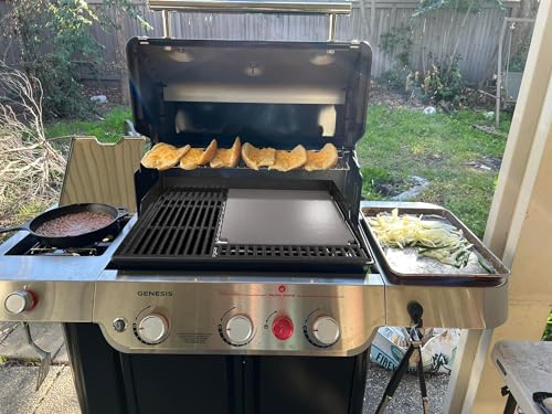 7671 Crafted Glazed Baking Stone for Weber Genesis