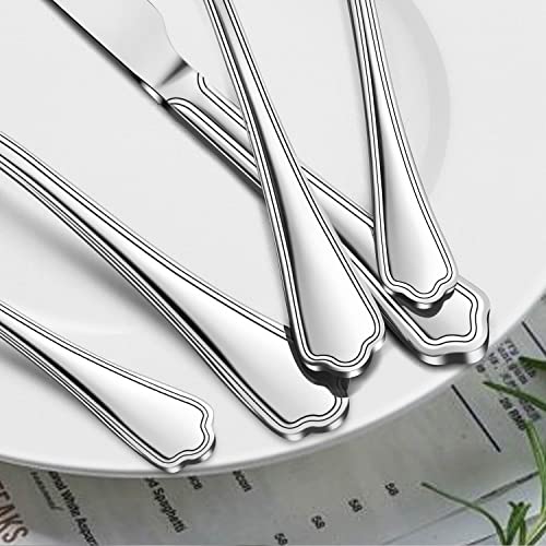 77 Piece Silverware Flatware Set for 12 (12 Count)