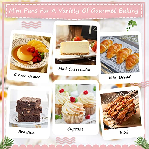 Mini Loaf Pans with Lids 100 Pack (6.8 Fl Oz)