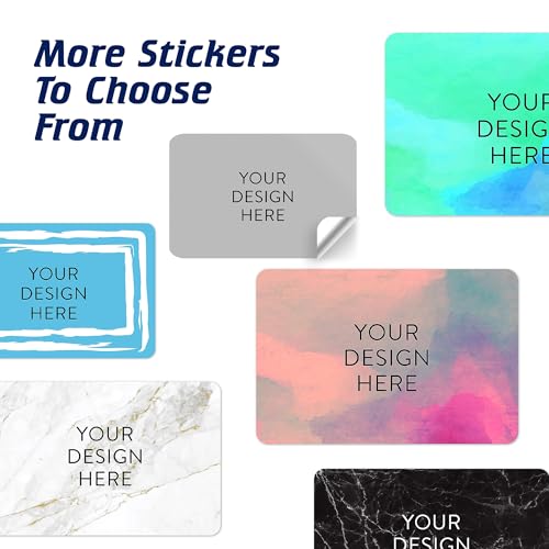 100 Custom Vinyl Stickers (100 Count)
