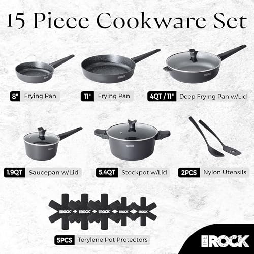 SOHO 15Pcs Cookware Set