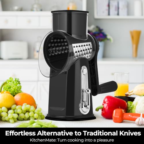 Rotary Cheese Grater 5 Blades