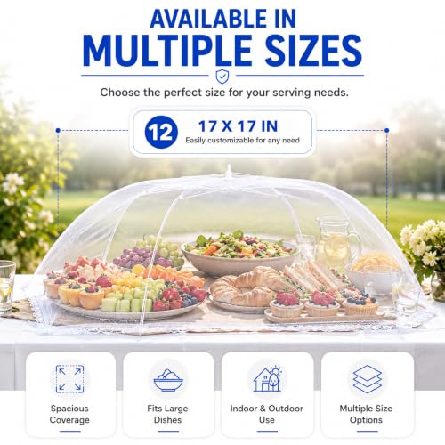 Mesh Food Covers (12 Count)