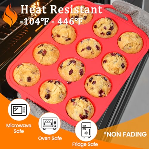 Silicone Muffin Pan (2 Count)