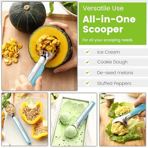 Heavy Duty Metal Ice Cream Scoop w