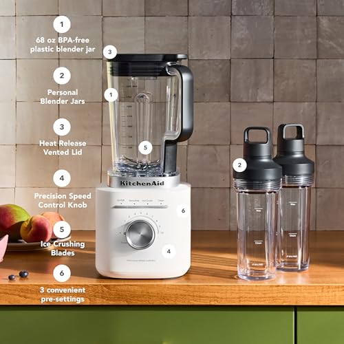 Pure Power Blender with 2 Blending Jars