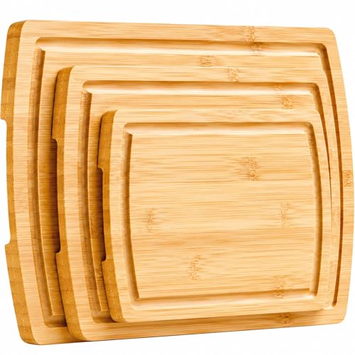 Non Toxic Cutting Boards for Kitchen (3 Count)