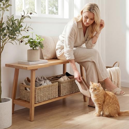 Wicker Storage Baskets (2 Count)