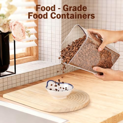 Pop Airtight Food Storage Containers Set with Lids (6 Count)