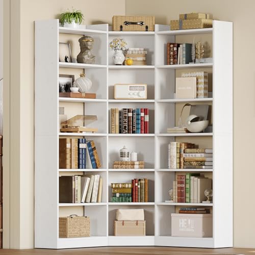 Corner Bookshelf (7 Count)