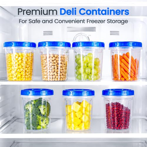 Freezer Storage Containers (12 Count)