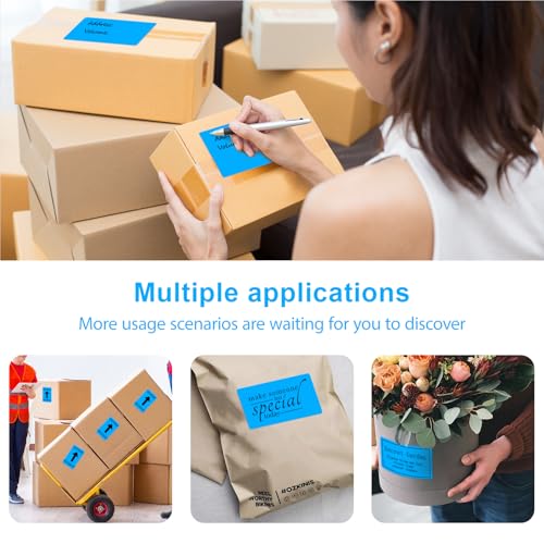3 X 5 Inch Printable Rectangle Color Coding Labels