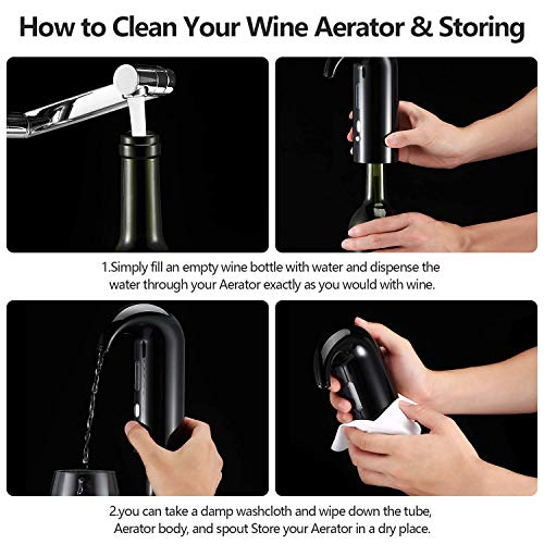 Fathers Day Wine Aerator Electric Wine Decanter
