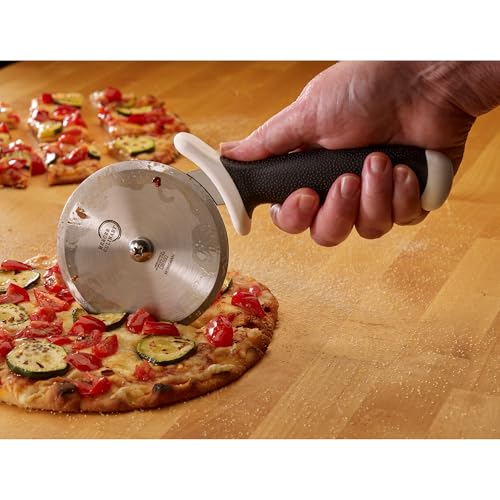 Millennia Pizza Cutter with White Handle
