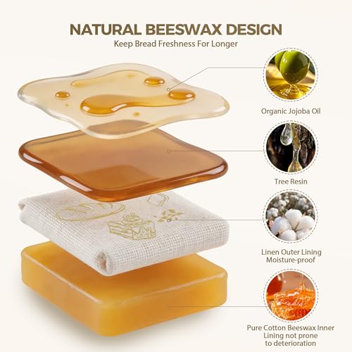 2 Pack Beeswax Bread Bag (2 Count)